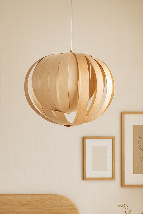 Noisette #3 Inversée / Mélange de Merisier Rouge et Blanc