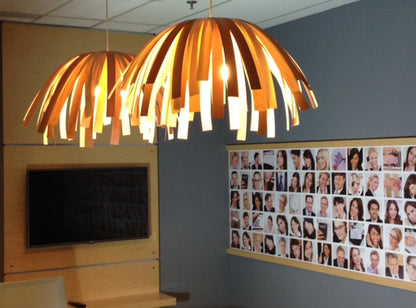 Tina Cheveux Longs / Merisier Rouge et blanc