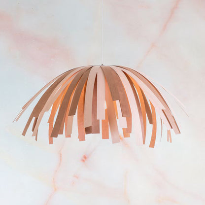 Tina Cheveux Longs / Merisier Rouge et blanc