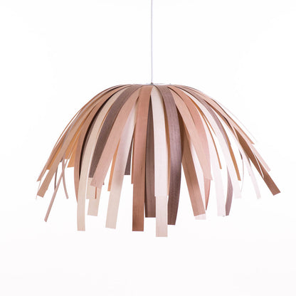 Tina Tricolore Cheveux Longs / merisier rouge, merisier blanc et noyer