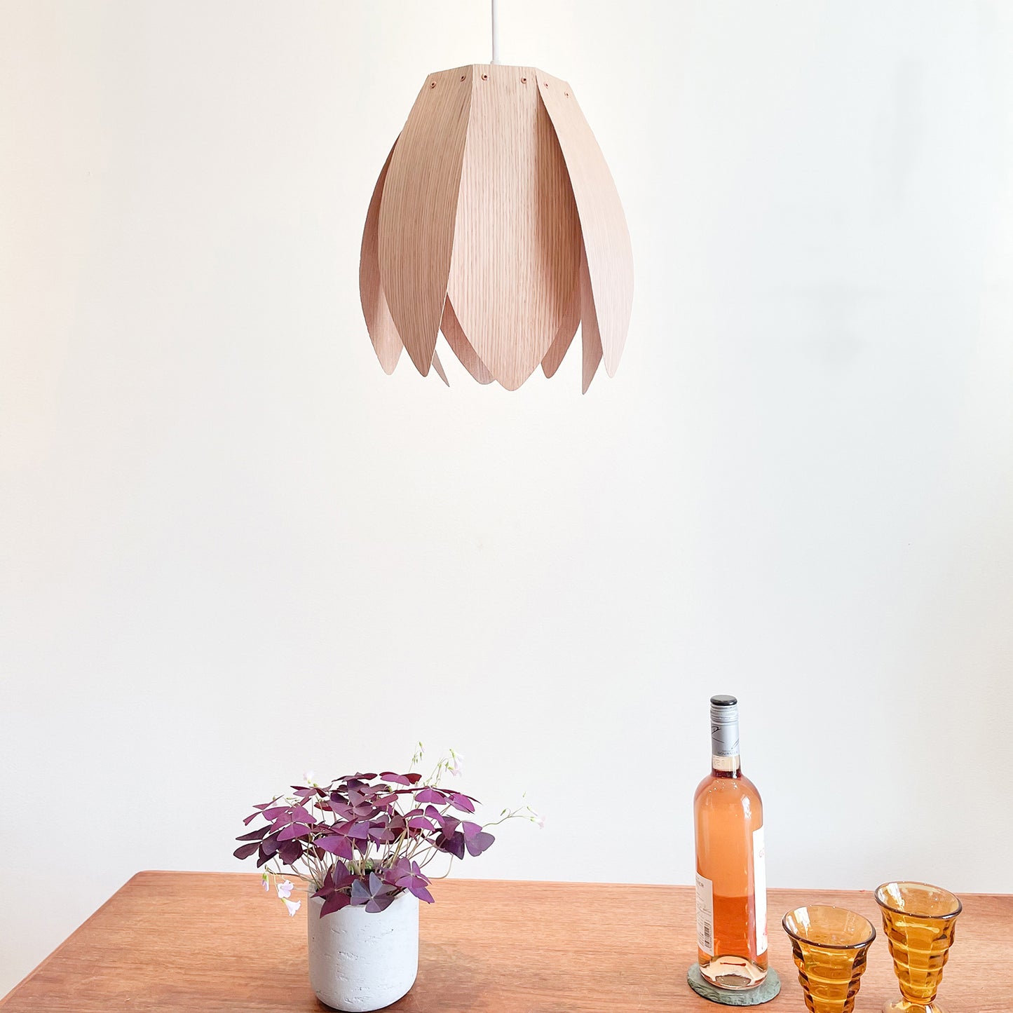 Flora 1 / Hanging Lamp / Oak