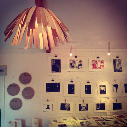 Tina Cheveux Longs / Merisier Rouge et blanc